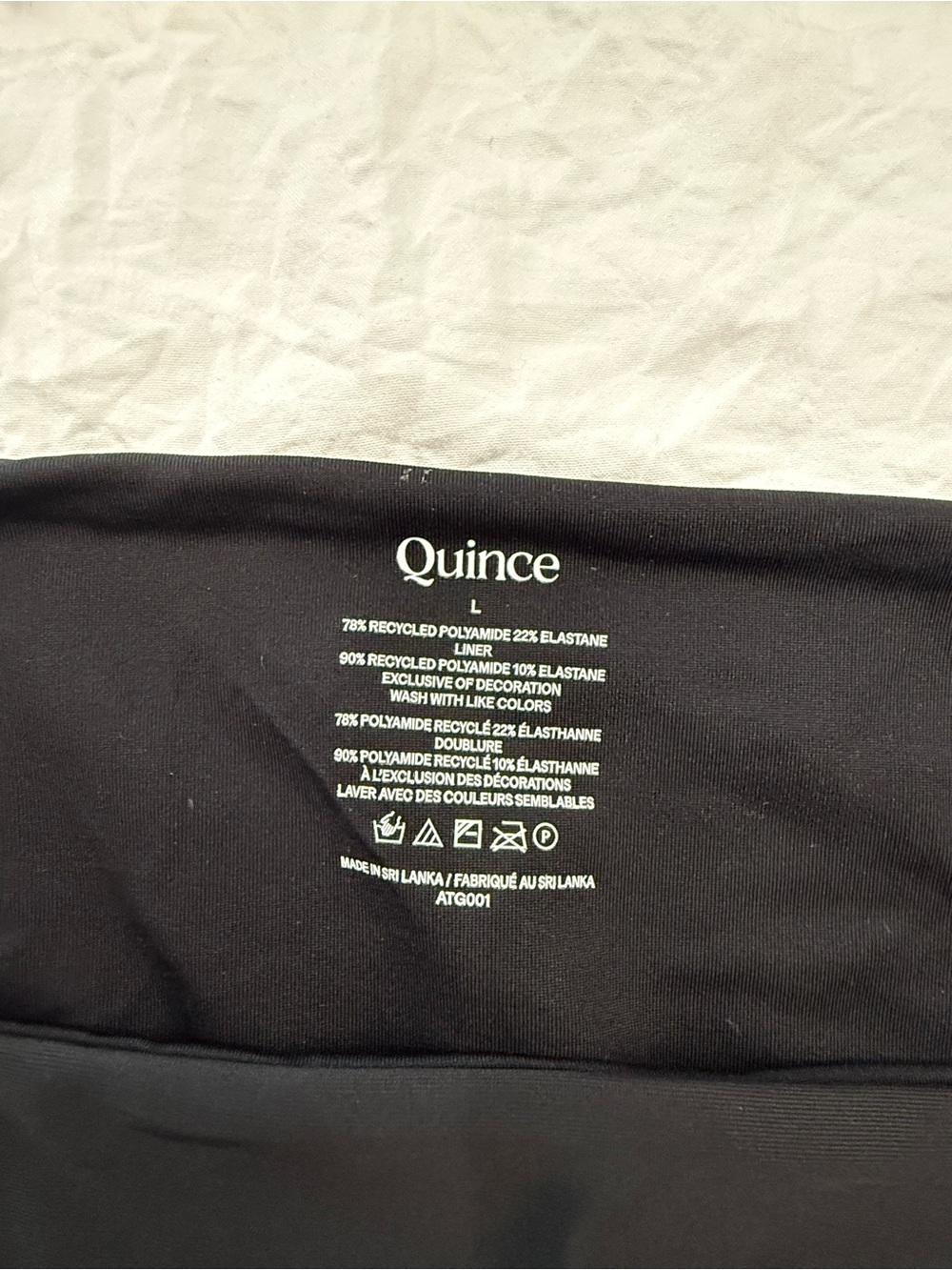 Quince Black Underwire Bikini Set - Picture 3 of 6